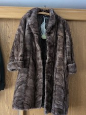 Brauner Netz Damen Jacke  Mass