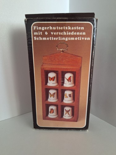 Fingerhutsetzkasten mit - , 6
