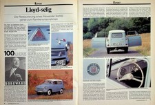 Oldtimer Praxis 11/1990 Lloyd