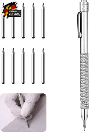 Wolframcarbid gravurstift set - wolframcarbid,