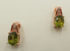 Peridot ohrringe - peridot,