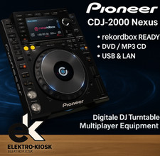? Pioneer CDJ 2000 Nexus Digitale DJ Club Turntable Equipment CDJ-2000NXS | ✅