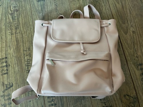 Kunstleder rucksack rosa nude - rucksack, rosa/nude