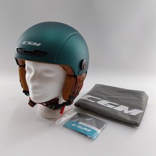 CGM 801V EBI Größe M Vintage Helm, Grün -unvollständig-