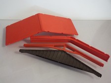 Playmobil Bauernhof Haus Dach Scheune Stall rot Ersatzteile