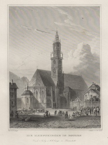 Bozen bolzano kirche - bozen, original