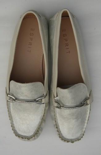 Esprit damen mokassin silber - damen,