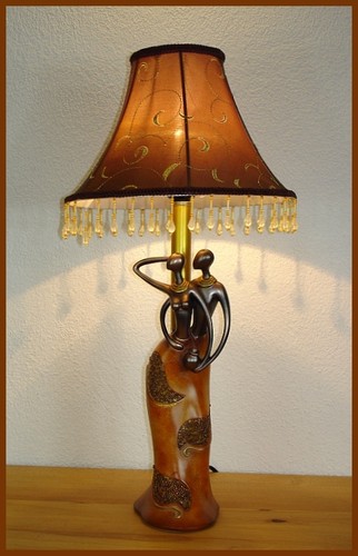 Afrika kult schöne - -afrika, lampe