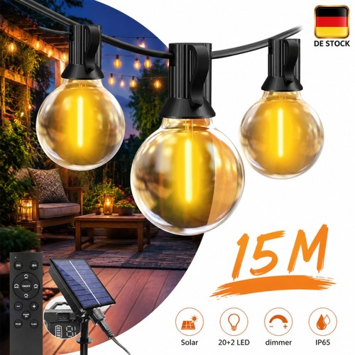 15m solar lichterkette - solar,