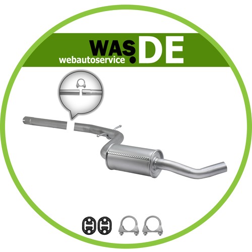 Mittelschalldämpfer für seat - für,