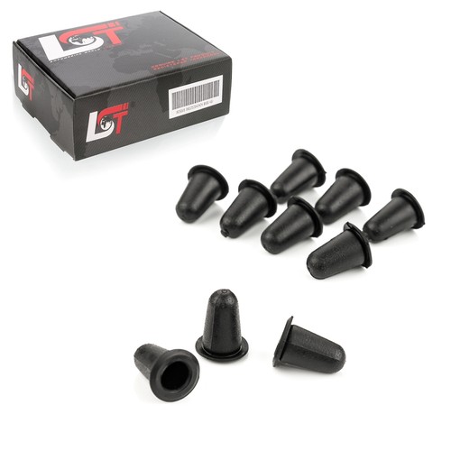 10x gummitülle clips - 10x,