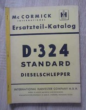 Mc Cormick D324 Schlepper Ersatzteilkatalog