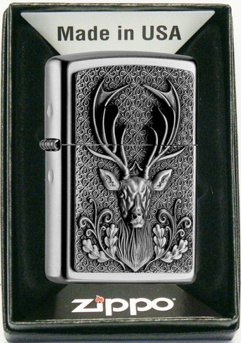 Zippo hirsch wunsch diamant - zippo,