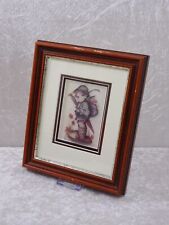 M.J. Hummel Design 3D Papier Wandbild in Holz Rahmen - Vintage - 31 cm x 31 cm