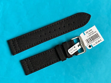 Uhrband Eulit Canvas Leder 22