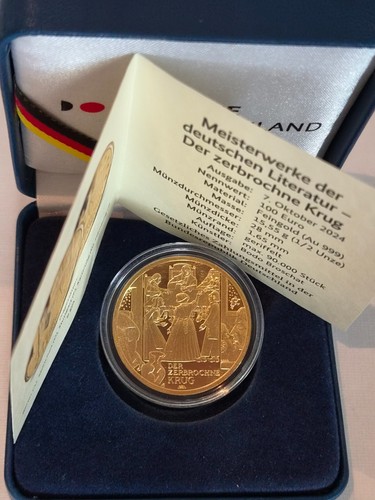 100 euro goldmünze 2024 - 100,