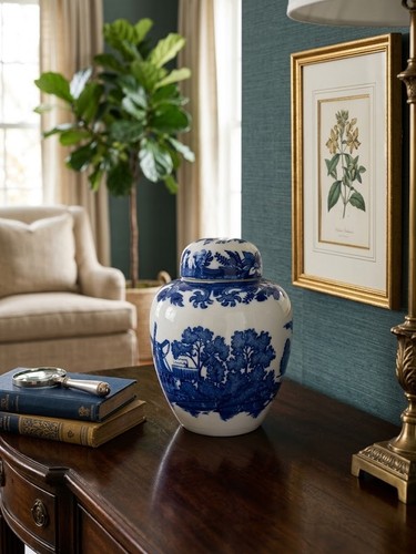 Vintage japanese blue and - japanese,
