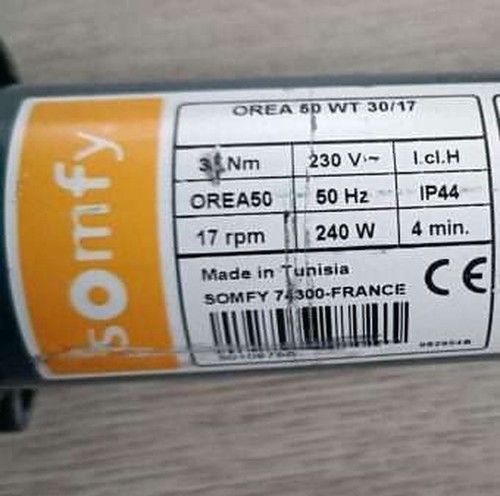 Somfy orea 17 rohrmotor - somfy, wt