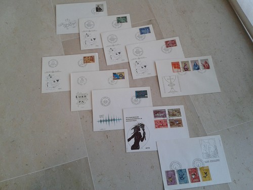 Lot fdc aus lichtenstein - lot(71x):,