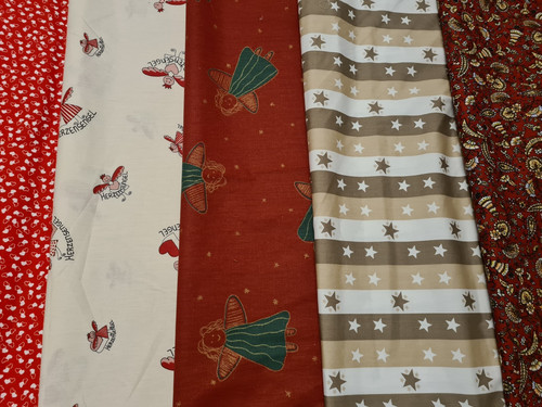 Weihnachten stoffpaket - stoffpaket, 6