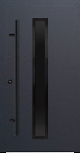 Haustür mit aluminiumzarge - haustür,