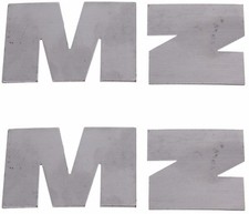 Buchstabe 2x M + 2x Z für