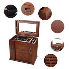 Vintage Schmuckkasten Holz