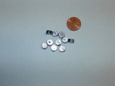 (50880) 10 Stück Blei - Plomben   8mm