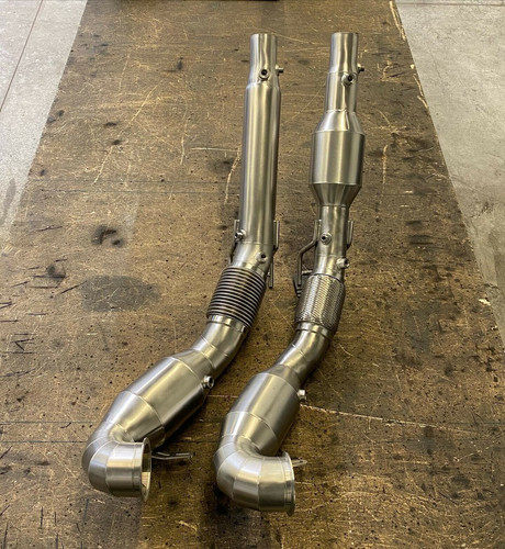 Downpipe tsi gti tcr - tsi, cupra