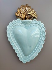 Herz Ex Voto Wasser und Gold