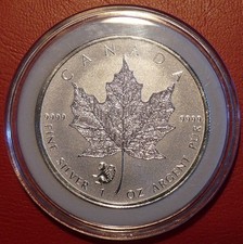 1 OZ 999'er Silber Münze