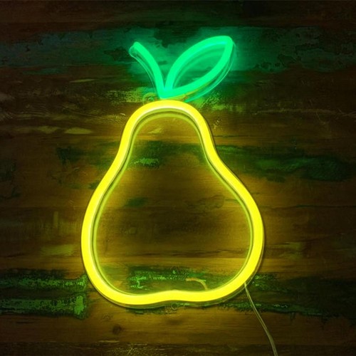 Neon led licht birne schild - licht,