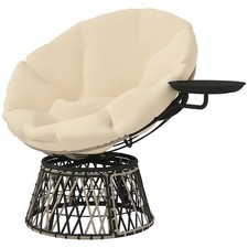 Papasansessel Rattan 360°