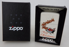 Zippo Feuerzeug Typ "Merry Christmas" 2016 mit Schachtel - NEUWERTIG (108113)