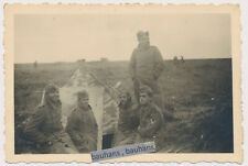 Foto Wehrmacht Stellung, Tarnzelt  1941 2.WK (7359a)