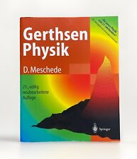 Gerthsen Physik Dieter Meschede 21 Auflage Springer Zustand sehr gut