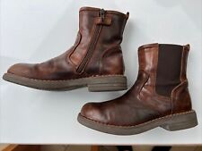 Momino Kinderschuhe Stiefel Jungen italienische Gr. 33 braun Leder cool 