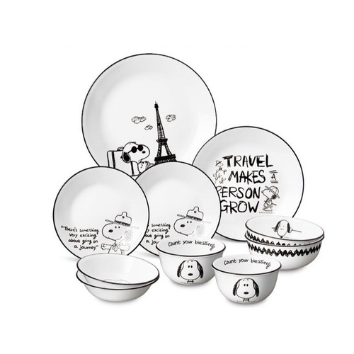 Corelle peanuts snoopy - x,
