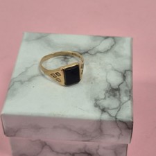 Siegelring 9 kt Gelbgold