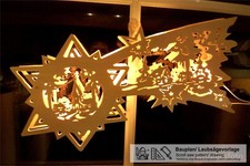 Laubsägevorlage beleuchtetes