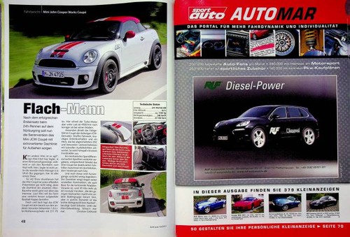 Sport auto 2011 - auto, cooper