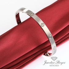 Cartier Armreif Love Weissgold 750 Größe 18 2023 Gold Herren Damen Armband