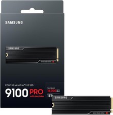 Samsung 9100 PRO 1 TB Heatsink, Interne SSD, NVMe M.2 PCIe 5.0