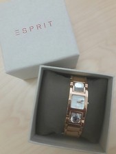 Esprit Uhr, rosegold, Edelstahl, wie neu