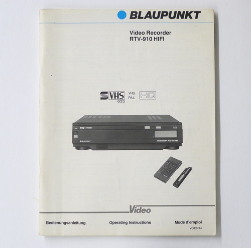Original blaupunkt rtv 910 - original,