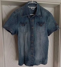 CECIL - Jeansbluse, Gr. L