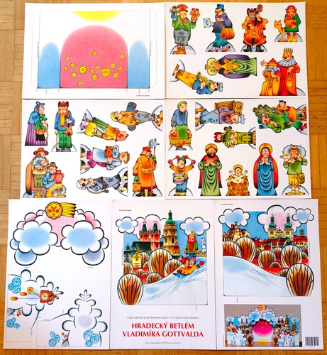 Weihnachtskrippe papier pappe - weihnachtskrippe,