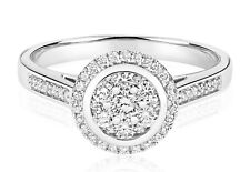 Echter Diamant Ring 9 kt