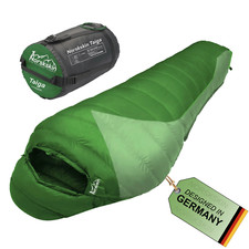 Norskskin Mumienschlafsack Taiga Schlafsack für 4 Jahreszeiten 1,9 Kg -23 Grad K