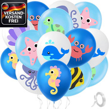 Meerestiere Luftballons Deko